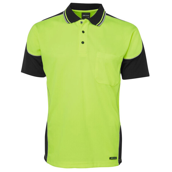 JB's Hi Vis Contrast Piping Polo Thumbnail