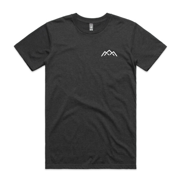 Mens mountain design with skiers, back Thumbnail