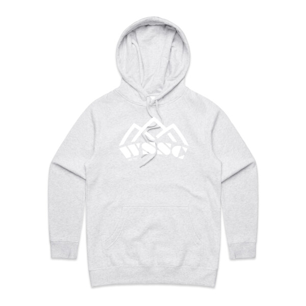 Womens mountain hoodie - simple, front Thumbnail