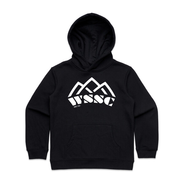 Kids mountain hoodie - simple, front Thumbnail